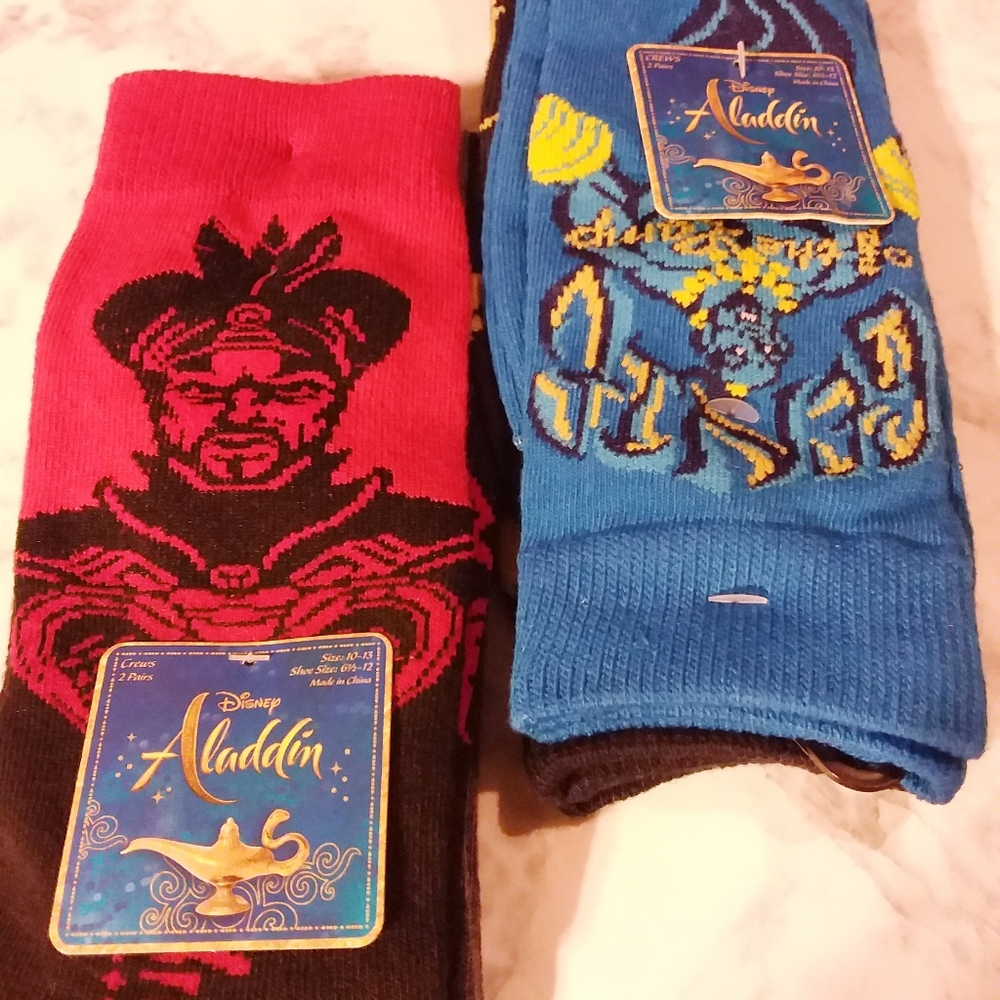 2/$15 Aladdin Sock Bundle - Picture 4 of 11